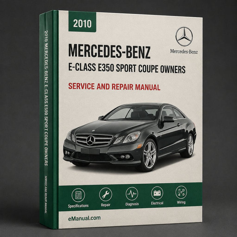 2010 Mercedes-Benz E-Class E350 Sport Coupe Owners Manual