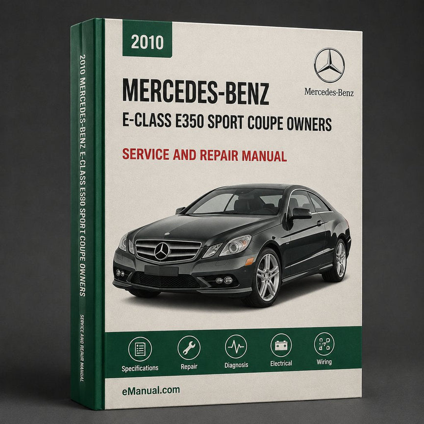 2010 Mercedes-Benz E-Class E350 Sport Coupe Owners Manual