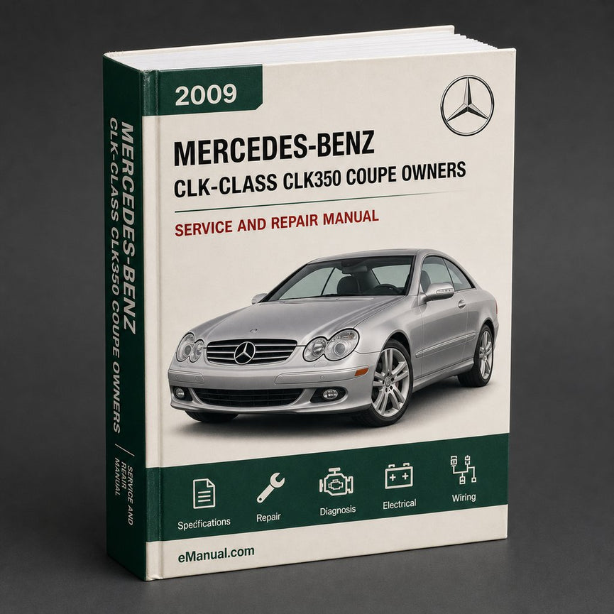 2009 Mercedes-Benz CLK-Class CLK350 Coupe Owners Manual