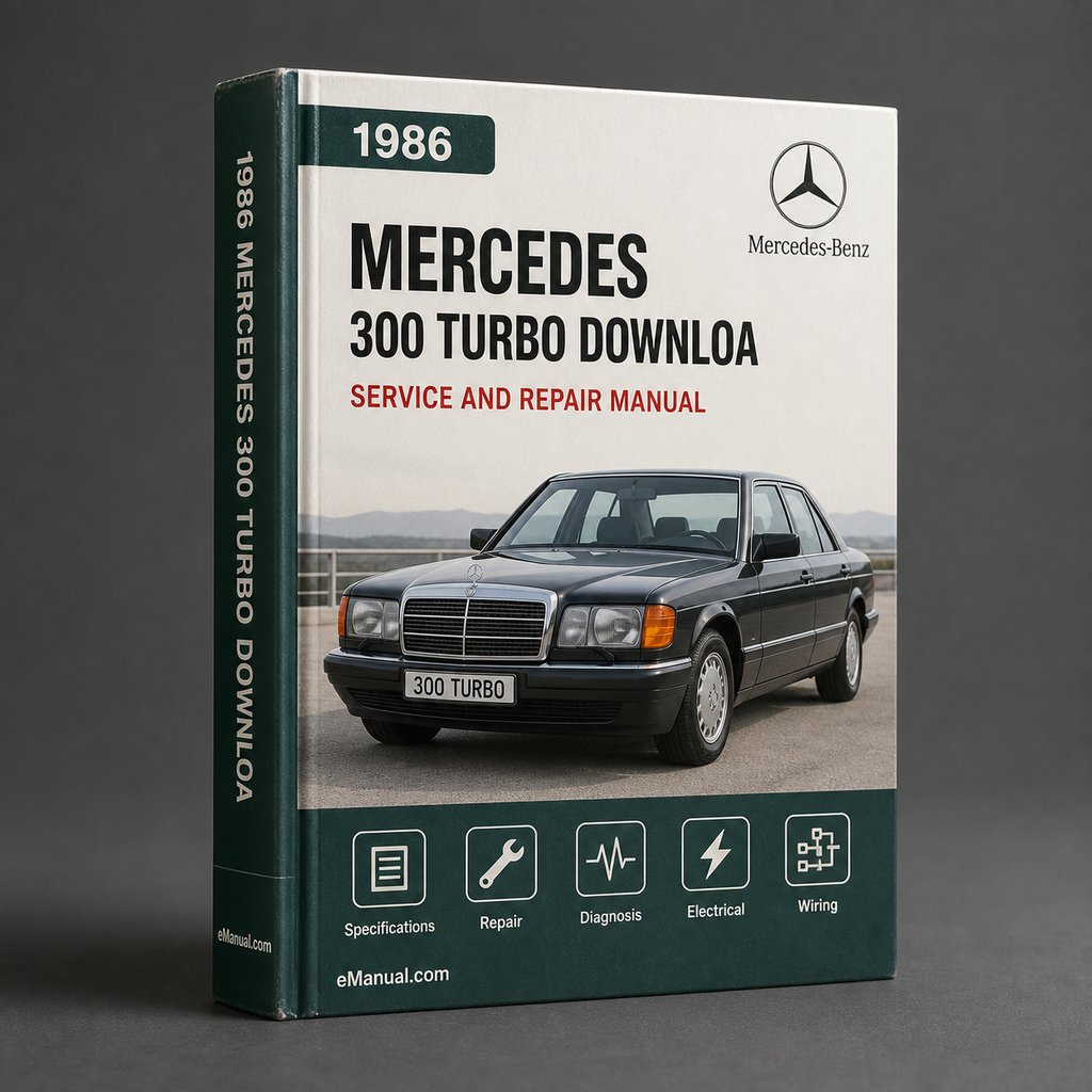 Mercedes 300 D Turbo 1986-1987 Service Repair Manual Downloa