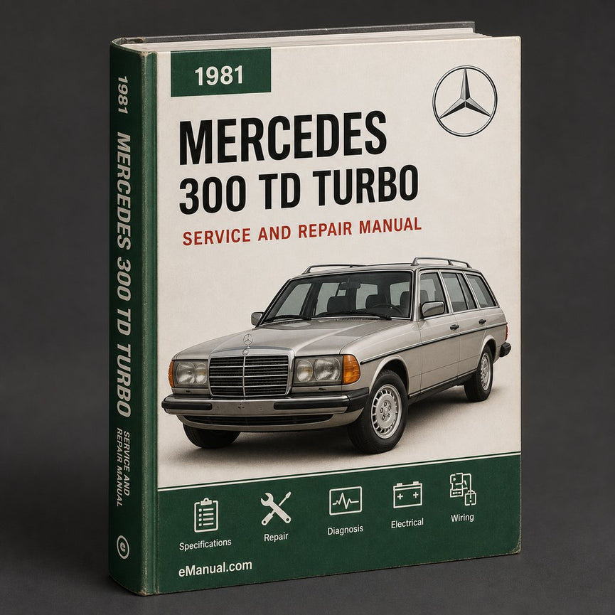 Mercedes 300 TD Turbo 1981-1985 Service Repair Manual
