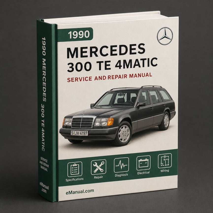 Mercedes 300 TE 4MATIC 1990-1993 Service Repair Manual