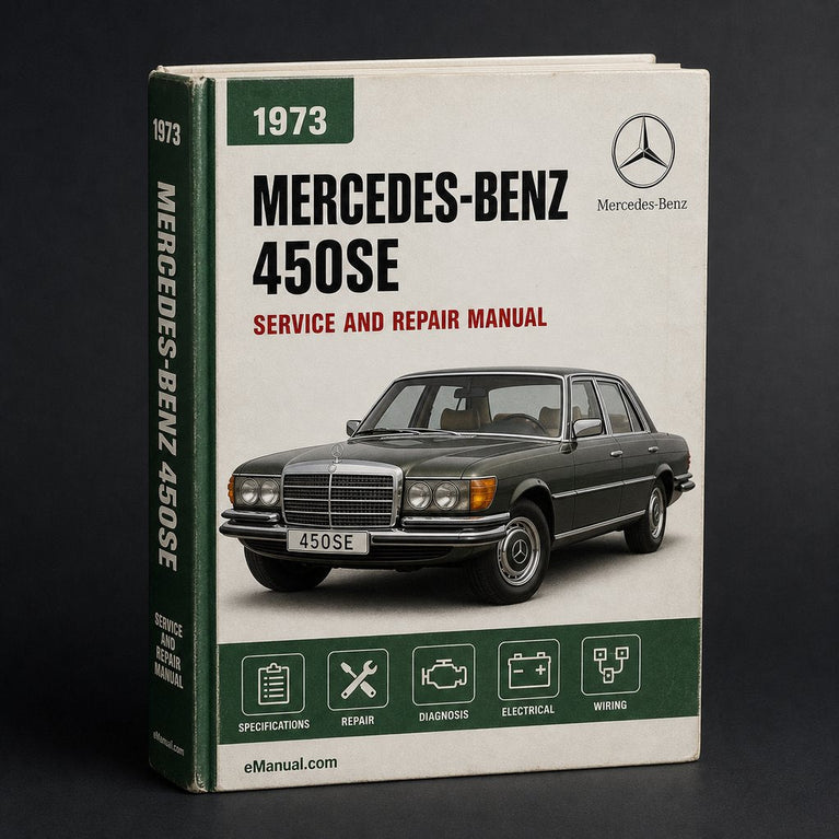 Mercedes-Benz 450SE 1973-1976 Factory Workshop Service Repair Manual