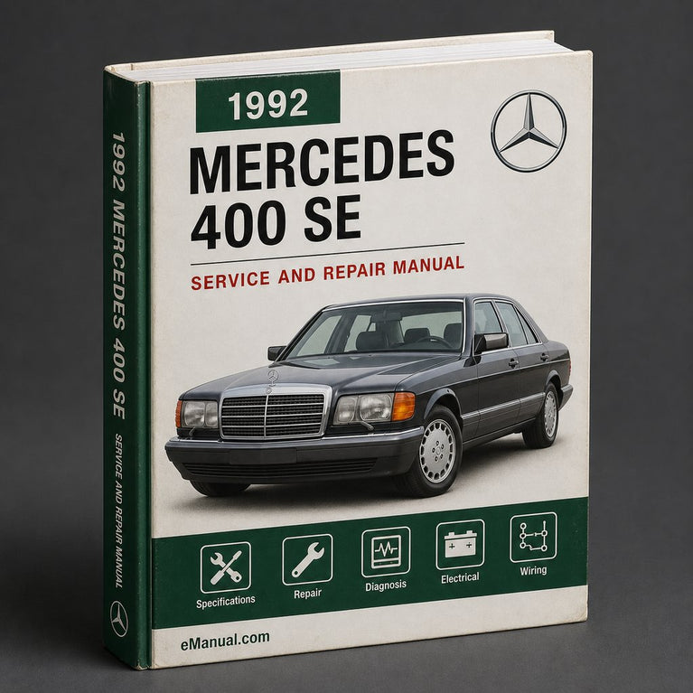 Mercedes 400 SE 1992 Service Repair Manual