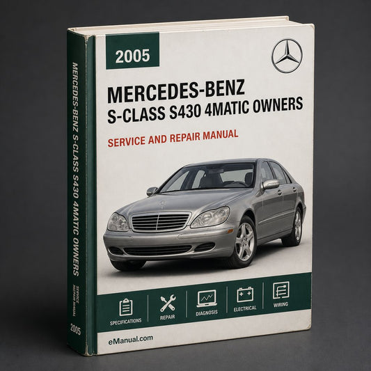 2005 Mercedes-Benz S-Class S430 4matic Owners Manual