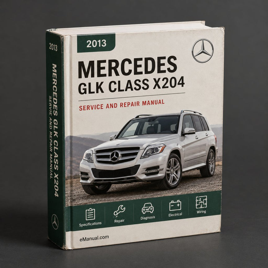 Mercedes GLK Class X204 2013 Service Repair Workshop Manual