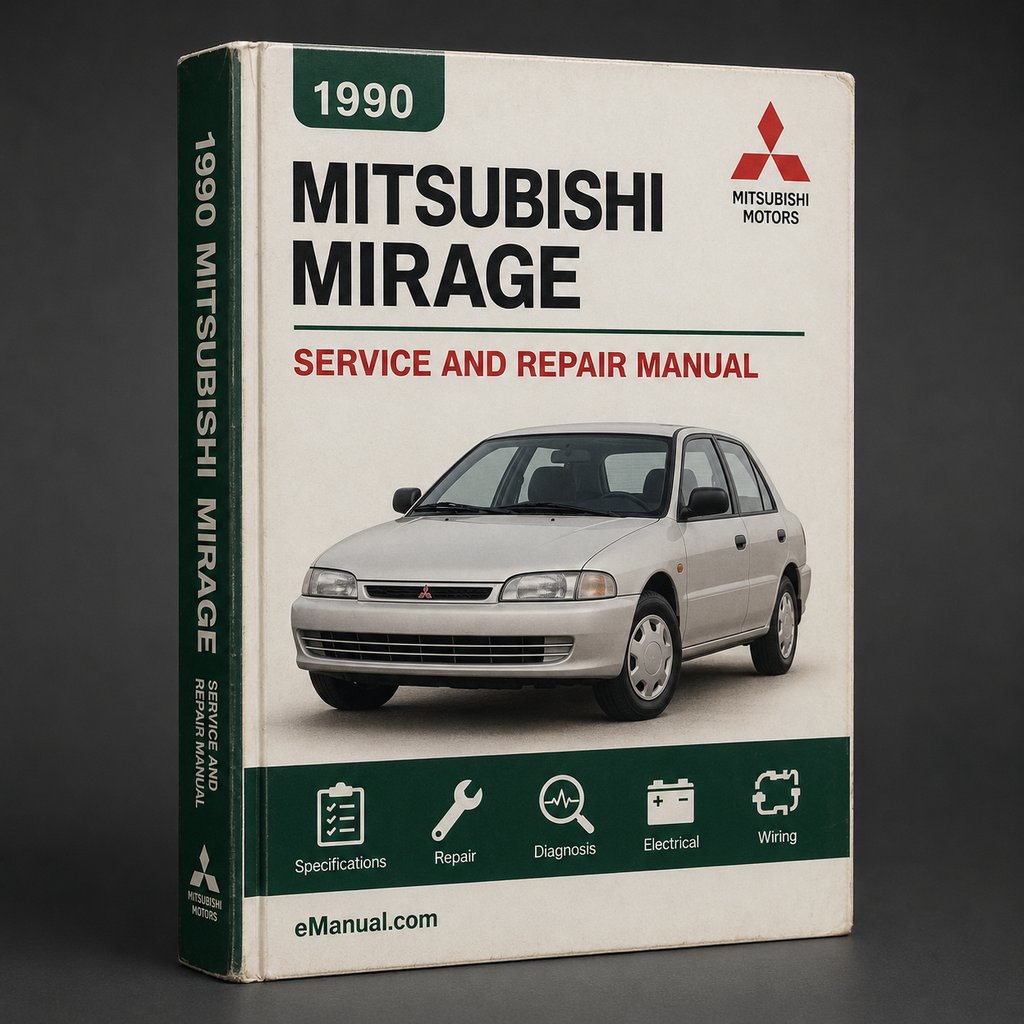 1990-2000 Mitsubishi Mirage Service Repair Workshop Manual