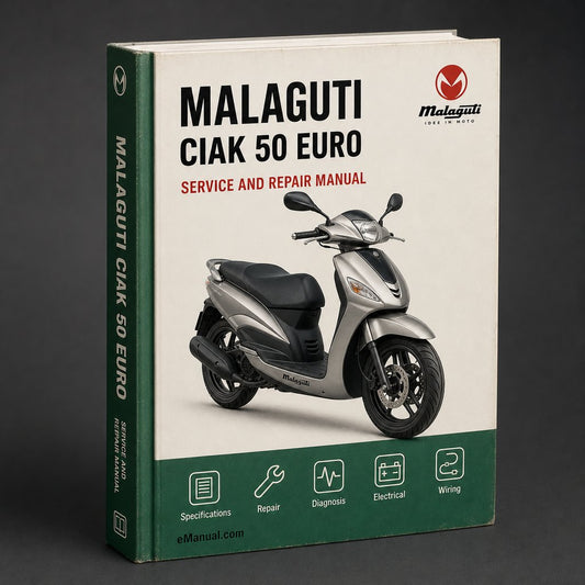 Malaguti Ciak 50 Euro 1 & 2 Workshop Service & Repair Manual