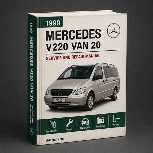 Mercedes V220 Van Complete Workshop Service Repair Manual 1999 2000 2001 2002 2003 2004 2005