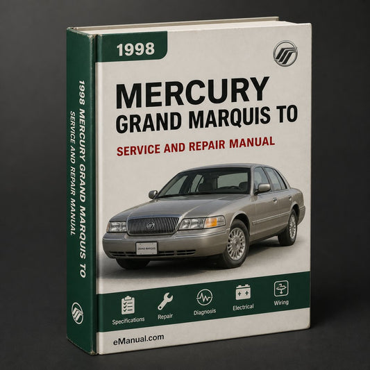Mercury Grand Marquis 1998 to 2011 Factory Workshop Service Repair Manual