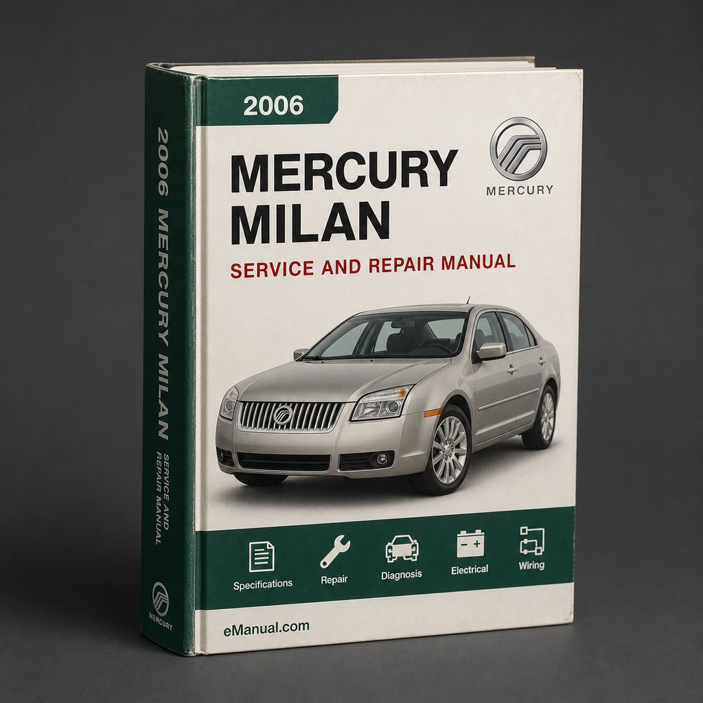 Mercury Milan 2006-2009 Service Repair Workshop Manual