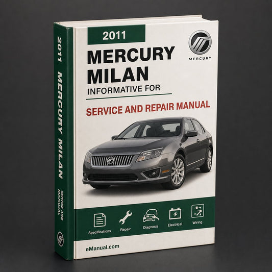 Mercury Milan 2011 Workshop Repair & Service Manual 460MB [Complete & Informative for DIY Repair]
