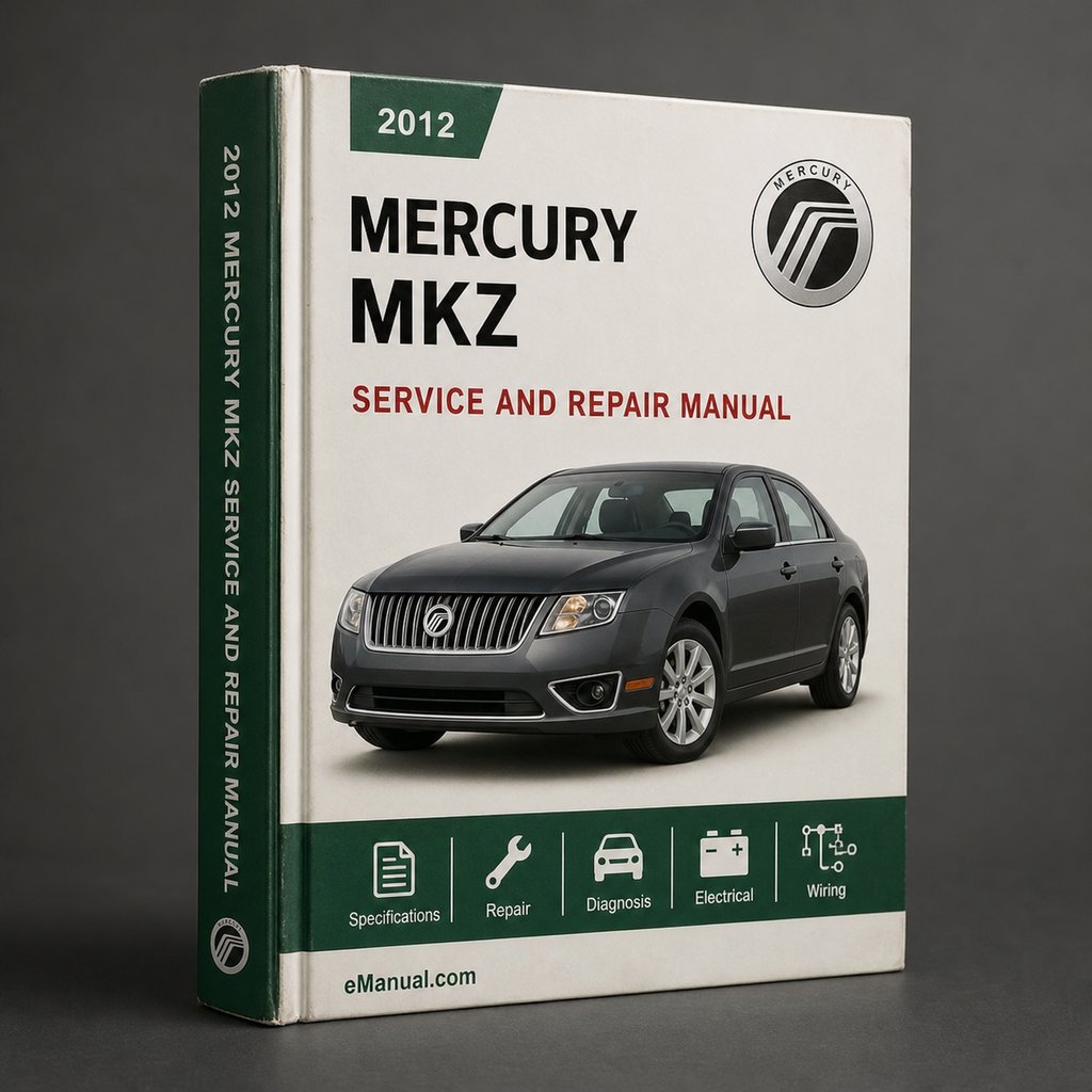 Mercury MKZ Complete Workshop Service Repair Manual 2012