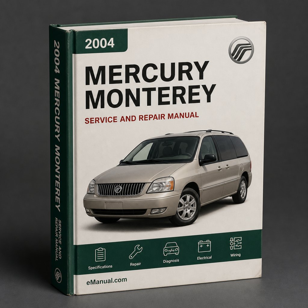 Mercury Monterey 2004-2007 Service Repair Workshop Manual