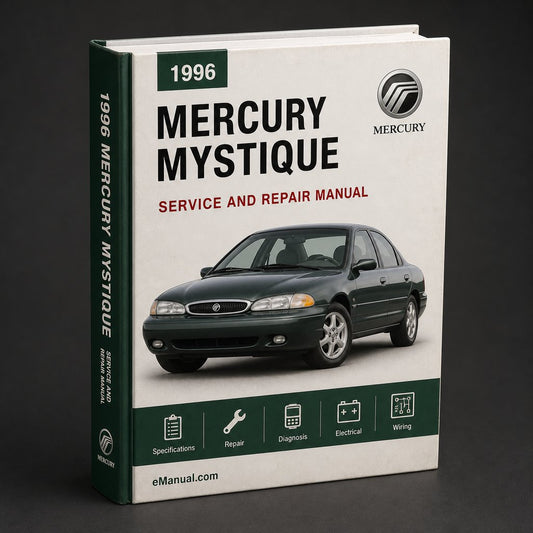MERCURY MYSTIQUE 1996-1999 Service Repair Manual 1997 1998