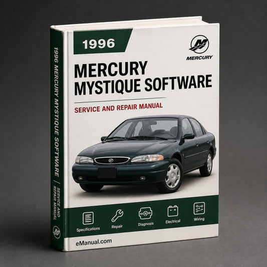 1996 Mercury Mystique Service & Repair Manual Software