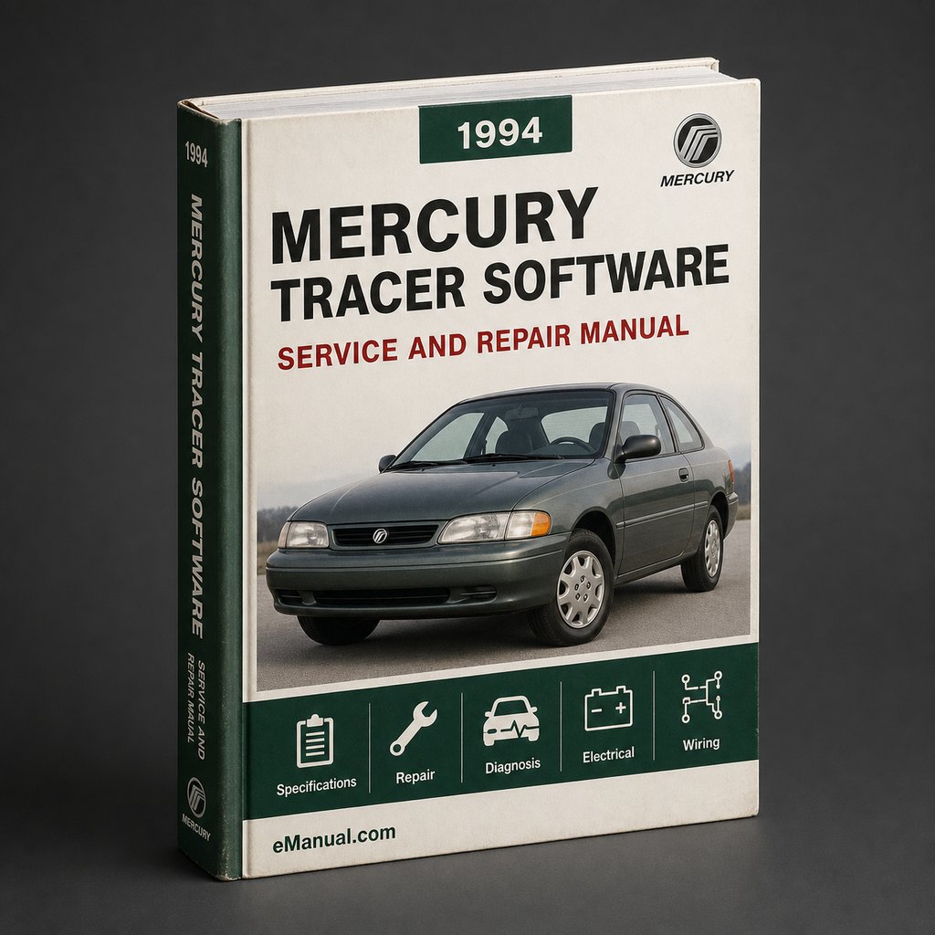 1994 Mercury Tracer Service & Repair Manual Software