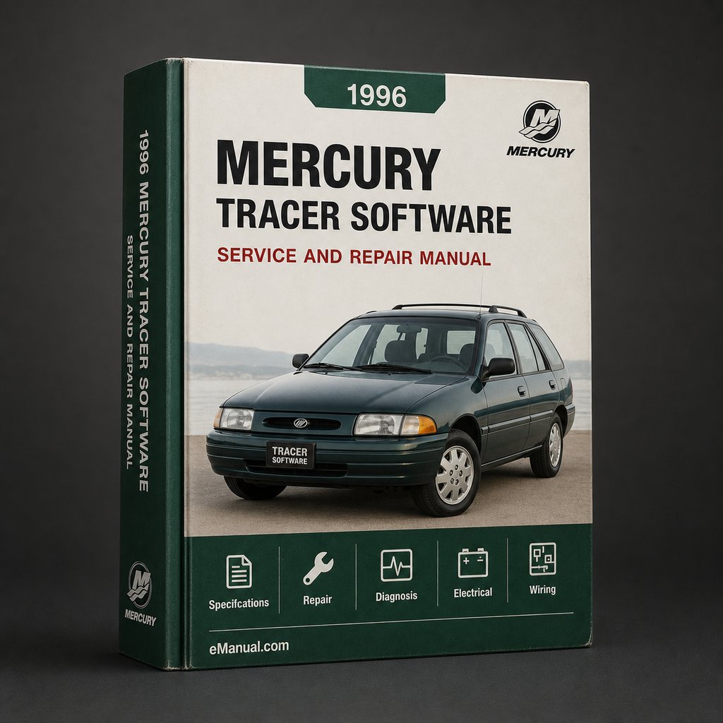1996 Mercury Tracer Service & Repair Manual Software
