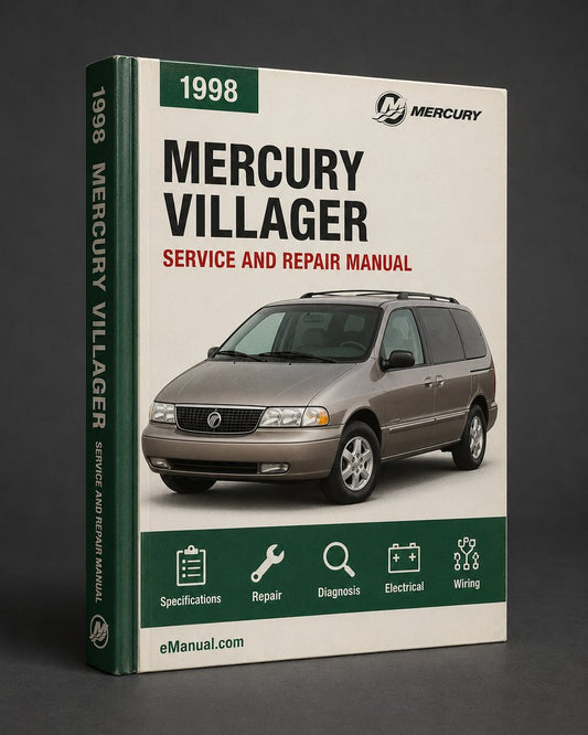 Mercury Villager 1998 Workshop Repair Service Manual