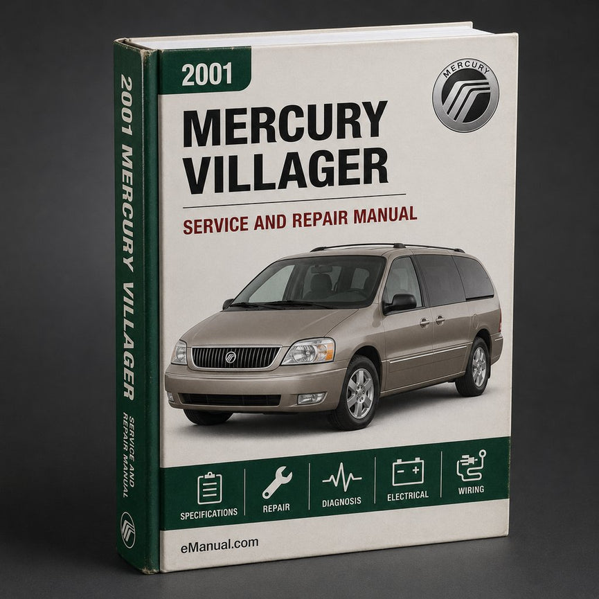Mercury Villager 2001 Service Repair Workshop Manual