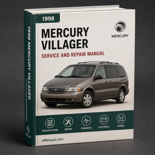 Mercury Villager 1998 Workshop Repair Service Manual