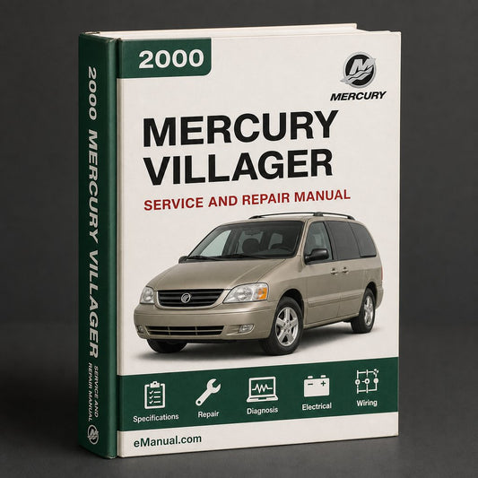 Mercury Villager 2000 Workshop Repair Service Manual