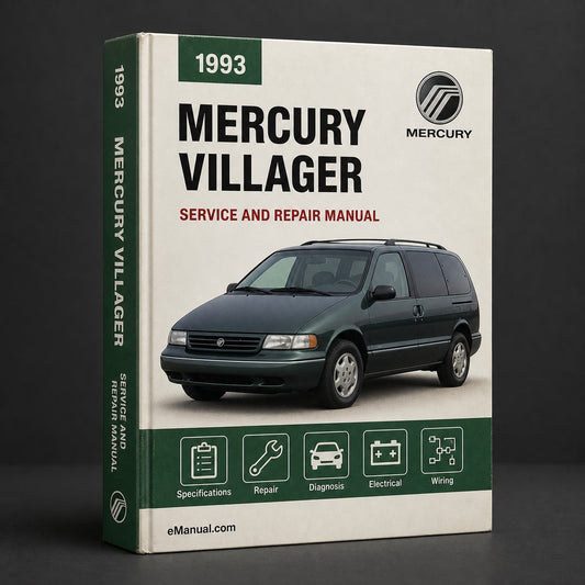 Mercury Villager 1993-1995 Workshop Service Repair Manual
