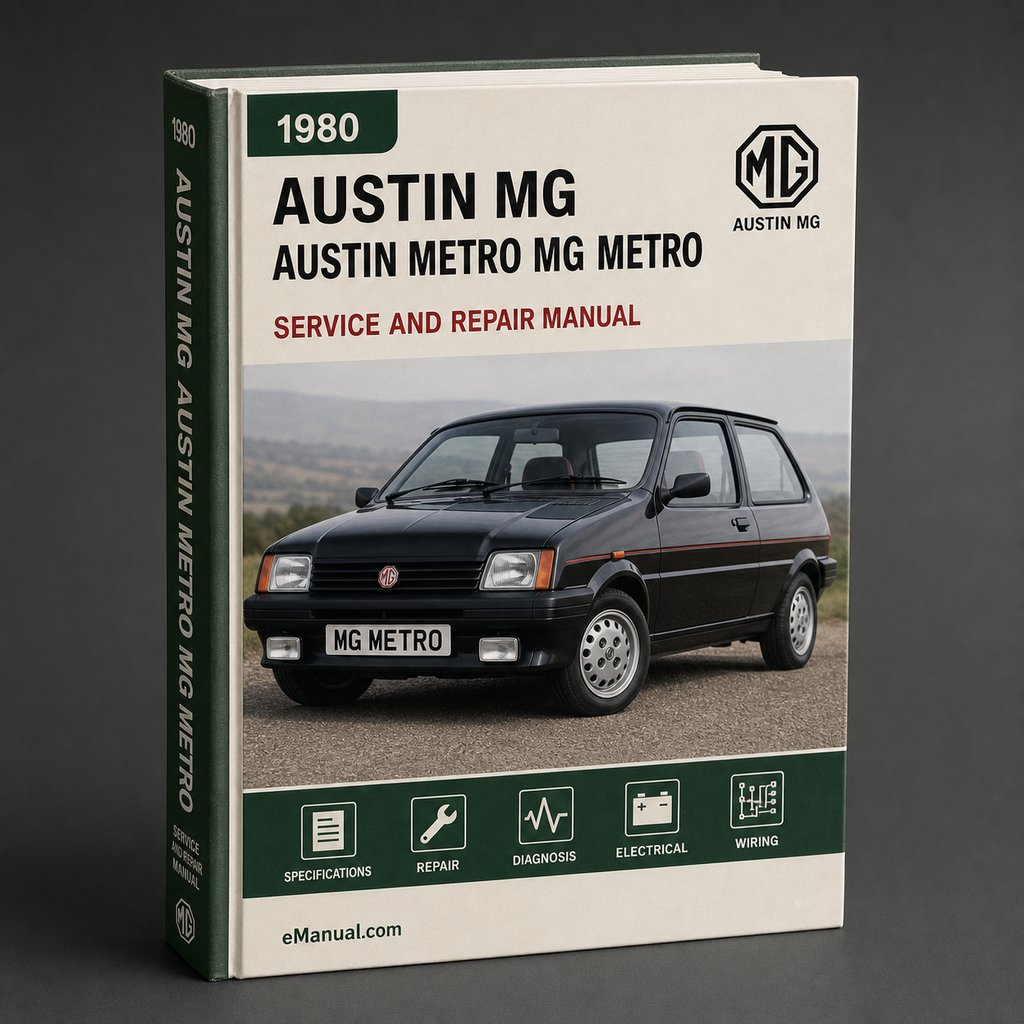 AUSTIN METRO MG METRO Service Repair Manual 1980-1990