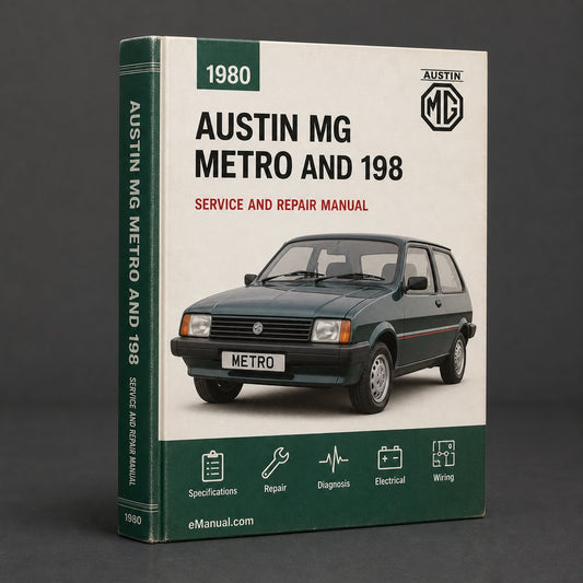 Austin MG Metro Service And Repair Manual 1980 1981 1982 198