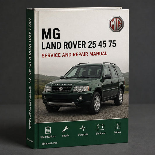 Land Rover 25 45 75 Tourer MG ZR ZT ZTT ZS MG Owners Manual