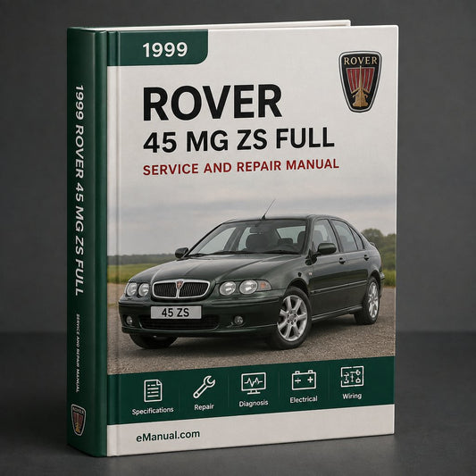 Rover 45 MG ZS 1999-2005 Full Service & Repair Manual