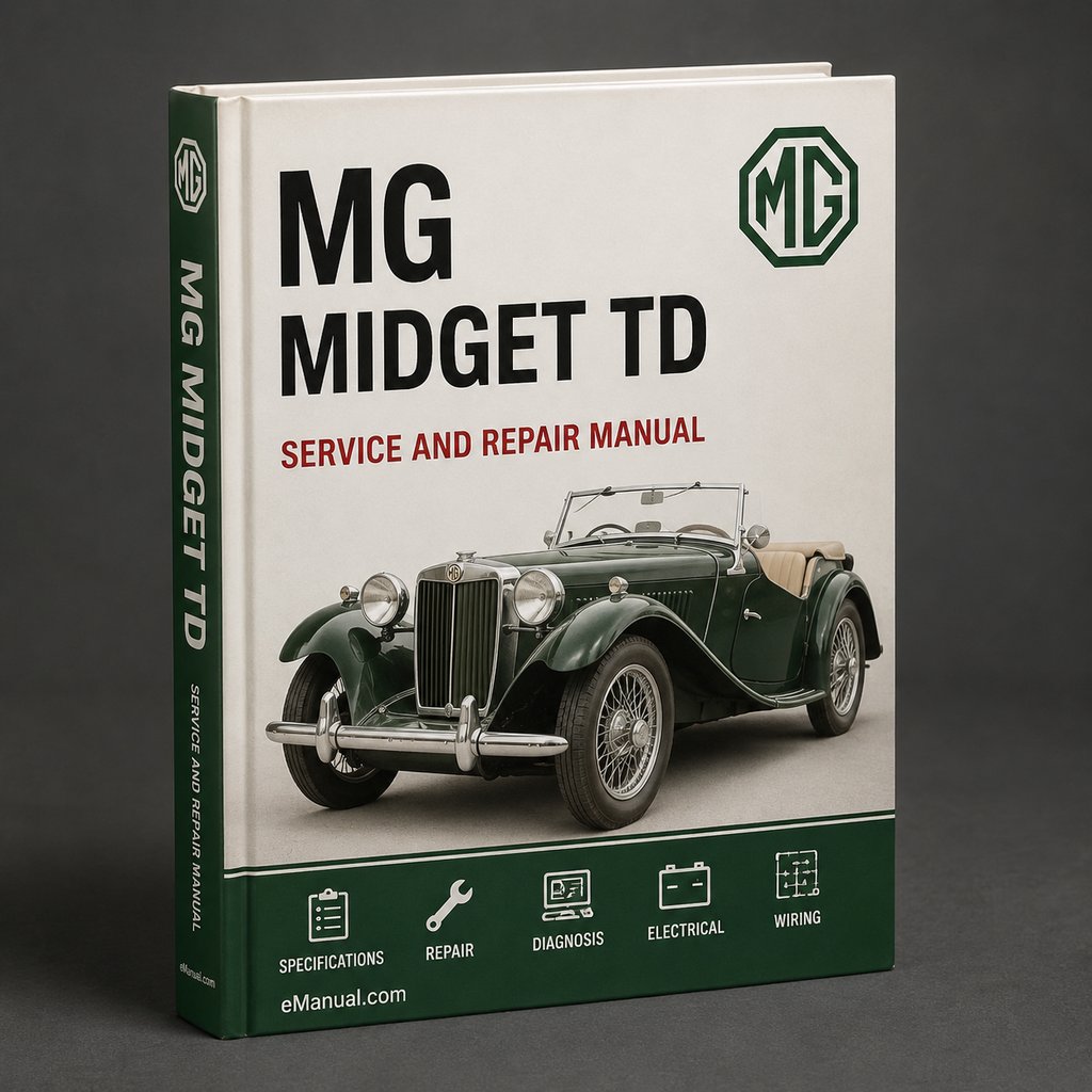 MG Midget TD Complete Workshop Service Repair Manual