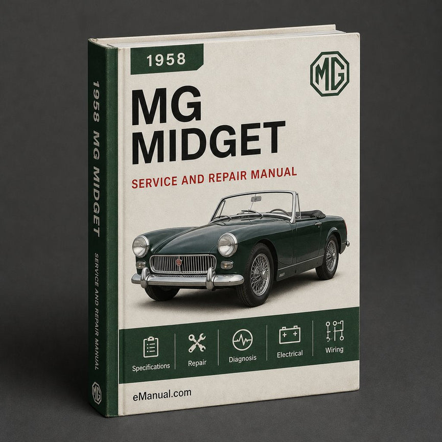 MG Midget 1958-1971 Service Repair Manual