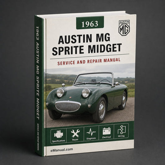 Austin MG Sprite Midget 1963 Factory Service Repair Manual