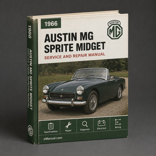 Austin MG Sprite Midget 1966 Factory Service Repair Manual