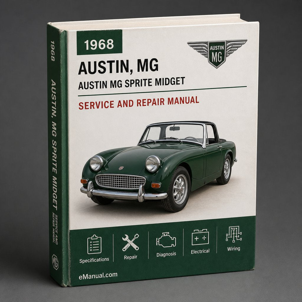 Austin MG Sprite Midget 1968 Factory Service Repair Manual