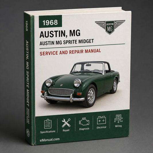 Austin MG Sprite Midget 1968 Factory Service Repair Manual