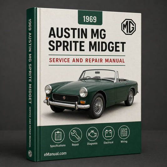 Austin MG Sprite Midget 1969 Factory Service Repair Manual