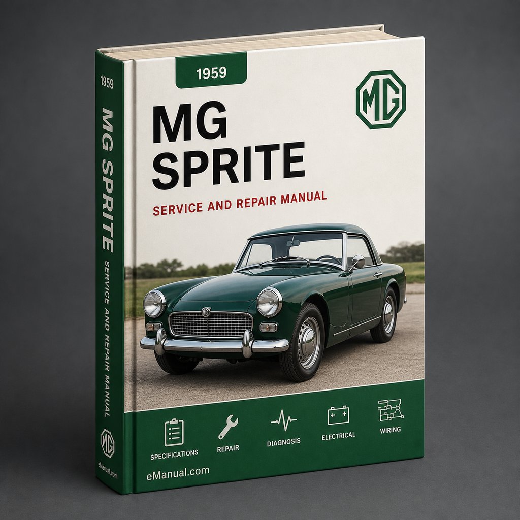 MG Sprite Service Repair Manual 1959-1972