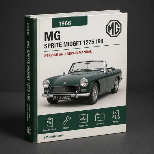 Sprite MG Midget 1275 Complete Workshop Service Repair Manual 1966 1967 1968 1969 1970 1971 1972 1973 1974