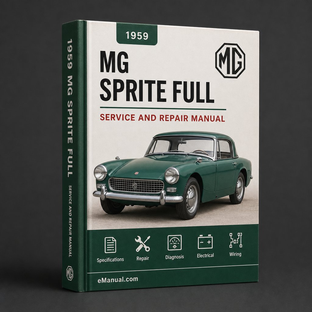 MG SPRITE Full Service & Repair Manual 1959-1972