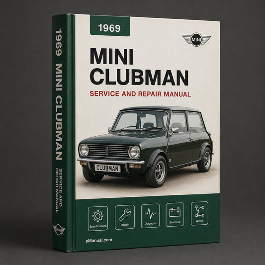 Mini Clubman 1969-1980 Workshop Service Repair Manual
