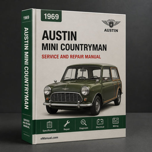 Austin Mini Countryman 1969 Factory Service Repair Manual