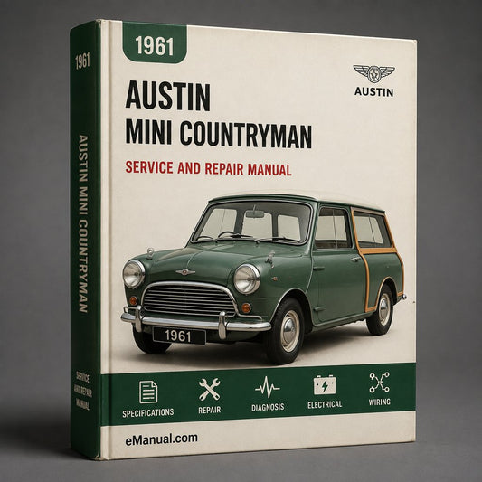Austin Mini Countryman 1961 Workshop Repair Service Manual