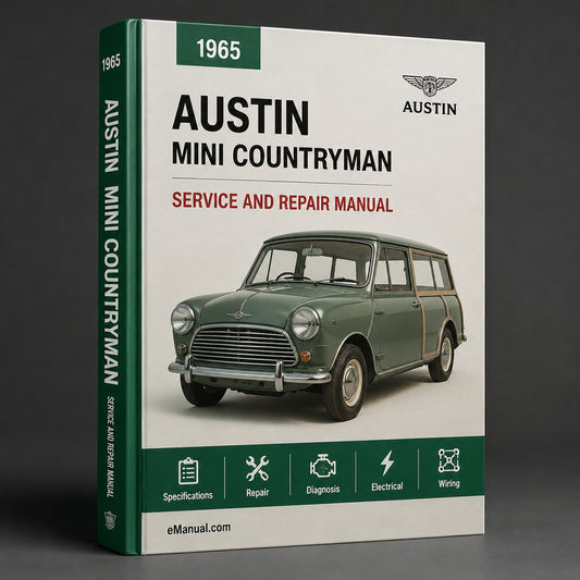 Austin Mini Countryman 1965 Service Repair Workshop Manual