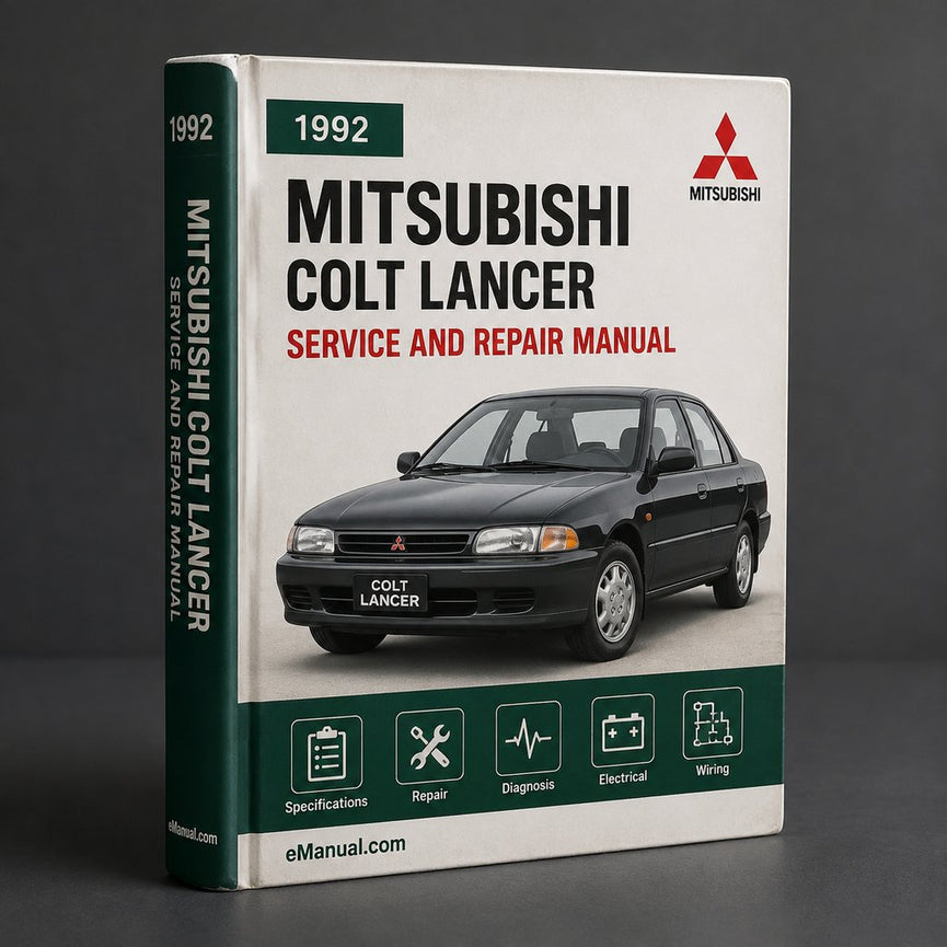 Mitsubishi Colt Lancer 1992-1996 Service Repair Manual