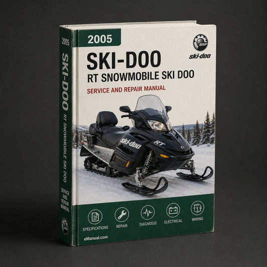 Ski-Doo RT snowmobile Service Manual Repair 2005 Ski Doo