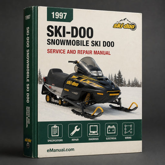 Ski-Doo snowmobile Service Manual Repair 1997 Ski Doo