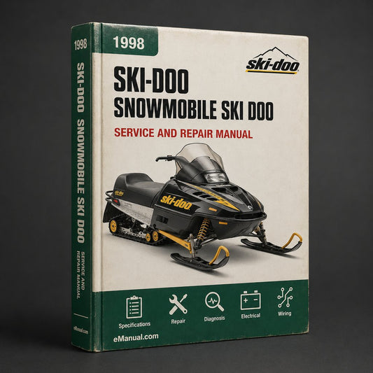 Ski-Doo snowmobile Service Manual Repair 1998 Ski Doo