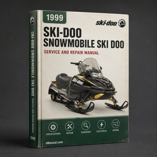 Ski-Doo snowmobile Service Manual Repair 1999 Ski Doo